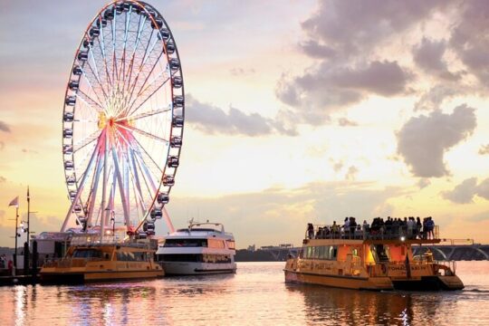Water Taxi from Wharf or Old Town Alexandria