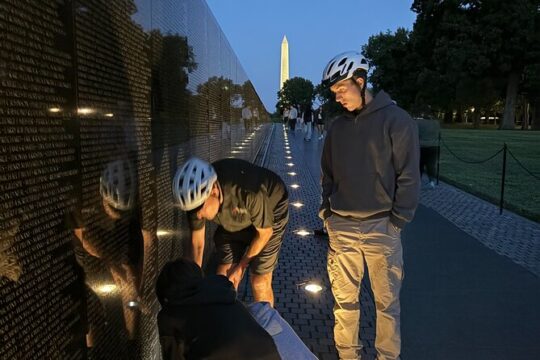 Private DC Monuments at Night Biking Tour