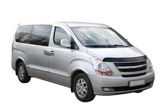 Transfer in private minivan from Washington City to Dulles Airport