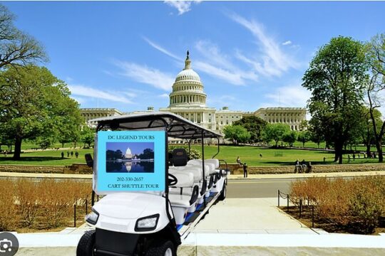 Washington DC Legend Cart Shuttle Morning Tour
