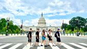 Guided tour of capitol & Library of Congress.